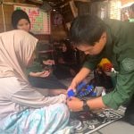 Antasan Monitor Pulih:  PPK Ormawa HIMA Keperawatan ULM Lakukan Screening Kesehatan dan Terapi Rehabilitasi di Rumah Penyintas Stroke